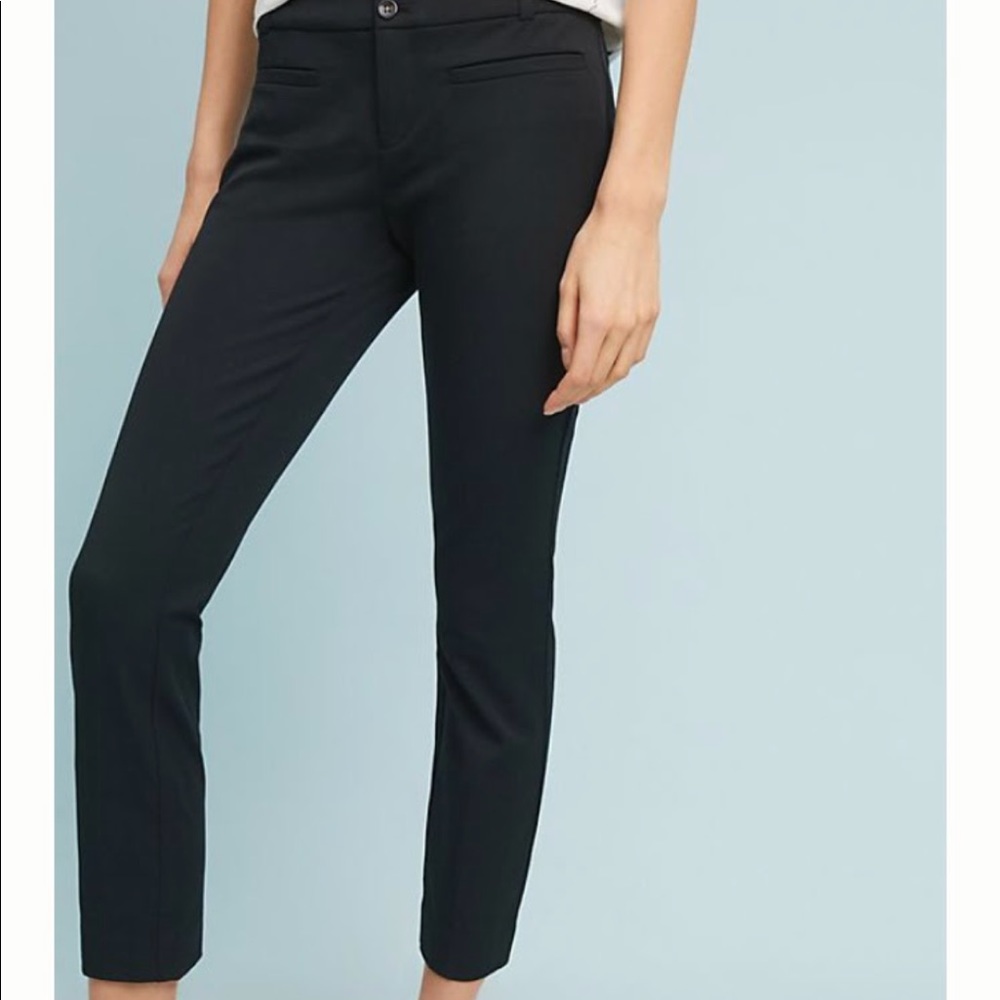 Anthropologie Essential Slim Trousers